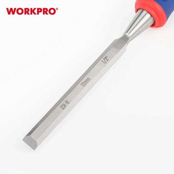 Фото - Стамеска WORKPRO 12 мм CR-V PRO (WP243006)