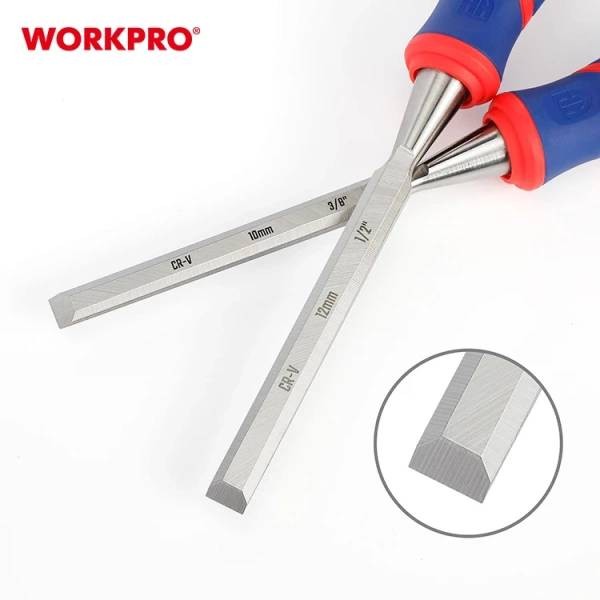 Фото - Стамеска WORKPRO 12 мм CR-V PRO (WP243006)
