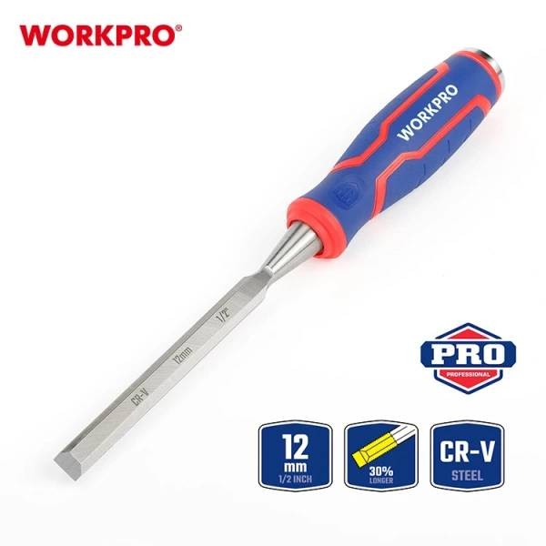 Фото - Стамеска WORKPRO 12 мм CR-V PRO (WP243006)