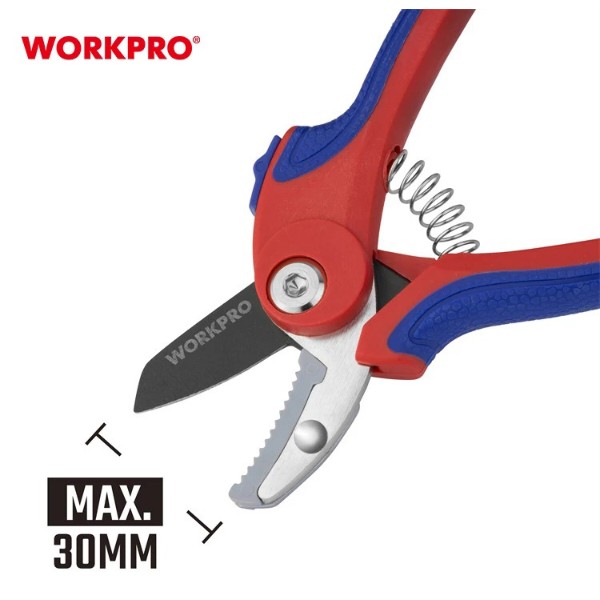 Фото - Секатор WORKPRO 180 мм PRO (WP332003)
