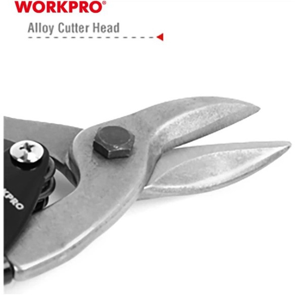 Фото - Ножницы по металлу WORKPRO 250 мм 3 пр. PRO (WP200001)