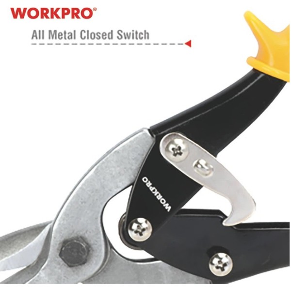 Фото - Ножницы по металлу WORKPRO 250 мм 3 пр. PRO (WP200001)
