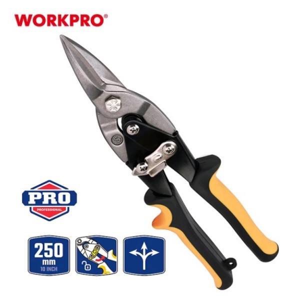 Фото - Ножницы по металлу WORKPRO 250 мм PRO (WP214017)