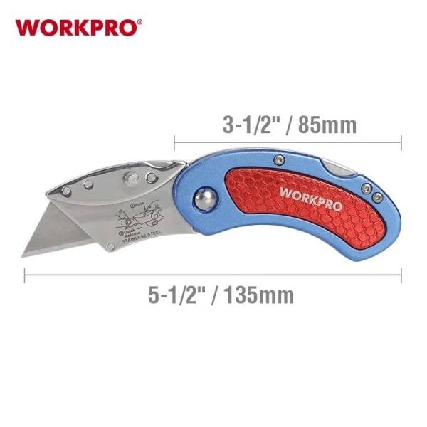 Фото - Ніж будівельний WORKPRO PRO WP211005