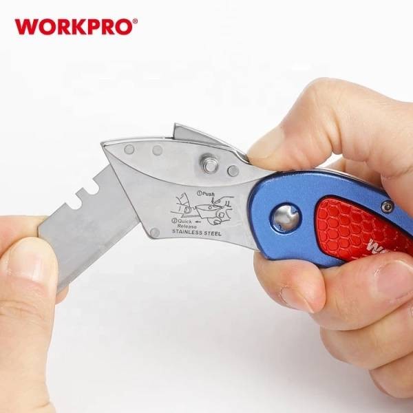 Фото - Ніж будівельний WORKPRO PRO WP211005