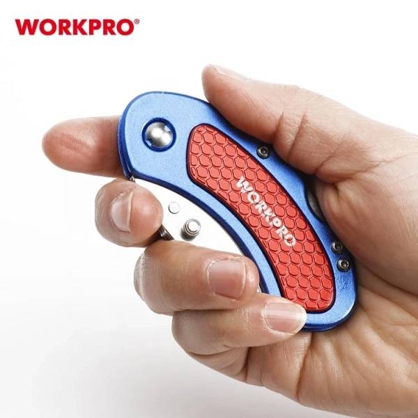Фото - Ніж будівельний WORKPRO PRO WP211005