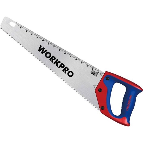 Фото - Ножовка WORKPRO 500 мм PRO (W016034)