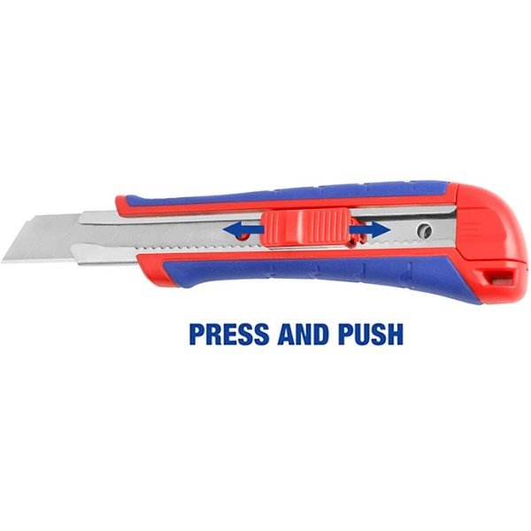 Фото - Нож строительный WORKPRO 18 мм PRO (WP212009)