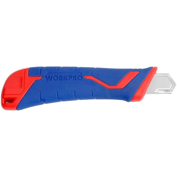 Фото - Нож строительный WORKPRO 18 мм PRO (WP212009)