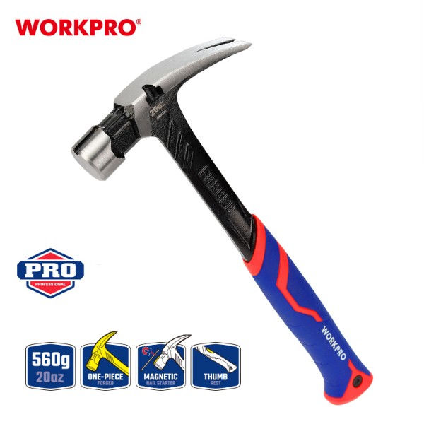 Фото - Молоток WORKPRO 570г PRO PLUS (WP241014)
