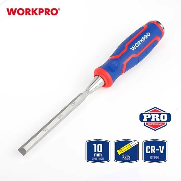 Фото - Стамеска WORKPRO 10 мм CR-V PRO (WP243005)