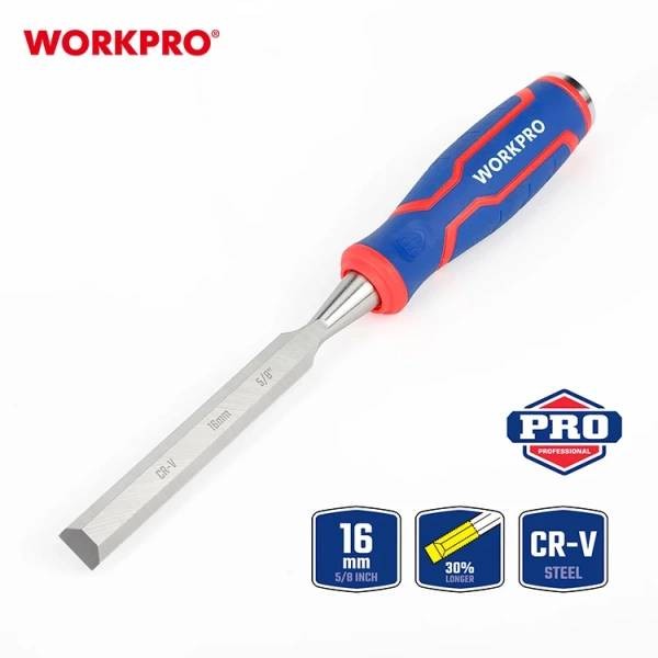 Фото - Стамеска WORKPRO 16 мм CR-V PRO (WP243007)
