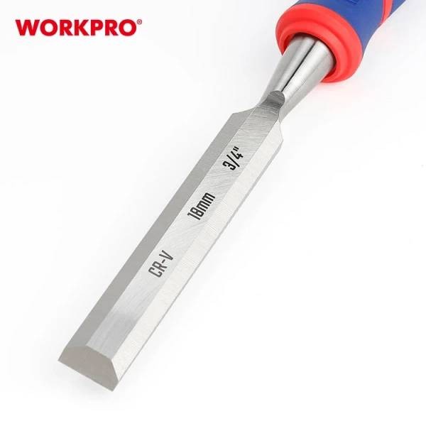 Фото - Стамеска WORKPRO 18 мм CR-V PRO (WP243008)