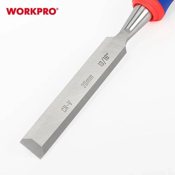 Фото - Стамеска WORKPRO 20 мм CR-V PRO (WP243009)