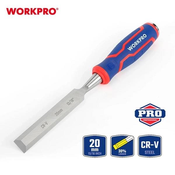 Фото - Стамеска WORKPRO 20 мм CR-V PRO (WP243009)