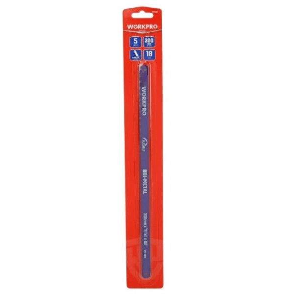 Фото - Полотно WORKPRO 300 мм 18TPI PRO 5 шт. (WP215032)