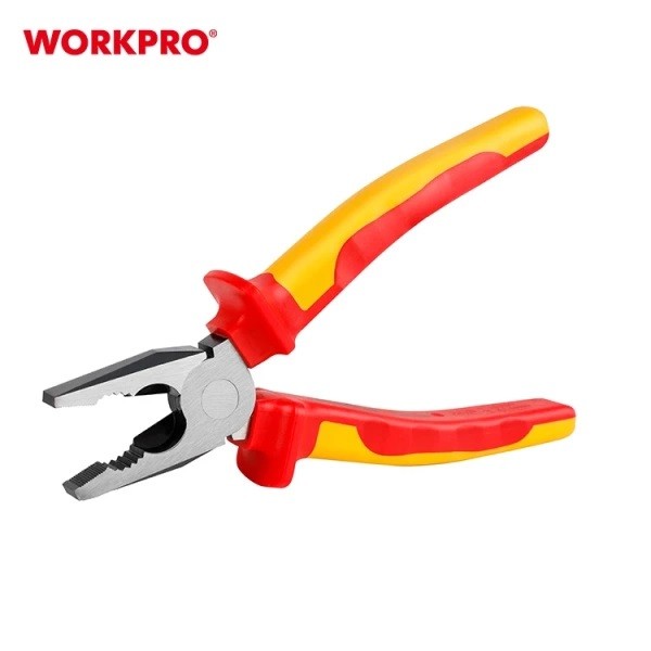 Фото - Плоскогубцы WORKPRO диэлектрические 180 мм EN/IEC 60900 10000V PRO PLUS (WP342002)