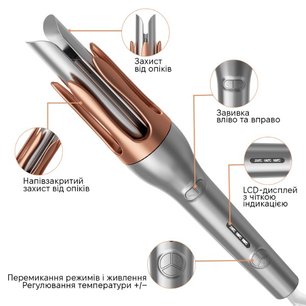 Фото - Плойка INSPIRE WT-125 Silver