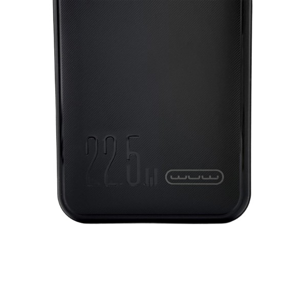 Фото - Батарея мобильная WUW PD22.5W quick charge 20000mAh Black (Y138)