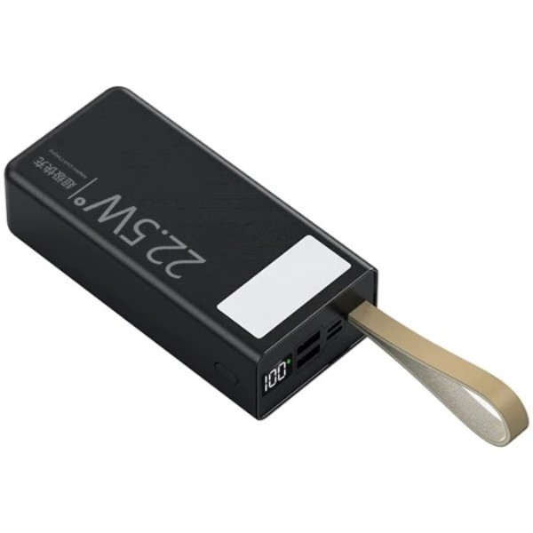 Фото - Батарея мобільна WUW PD22.5W quick charge 40000mAh Black (TUGII-Y54)