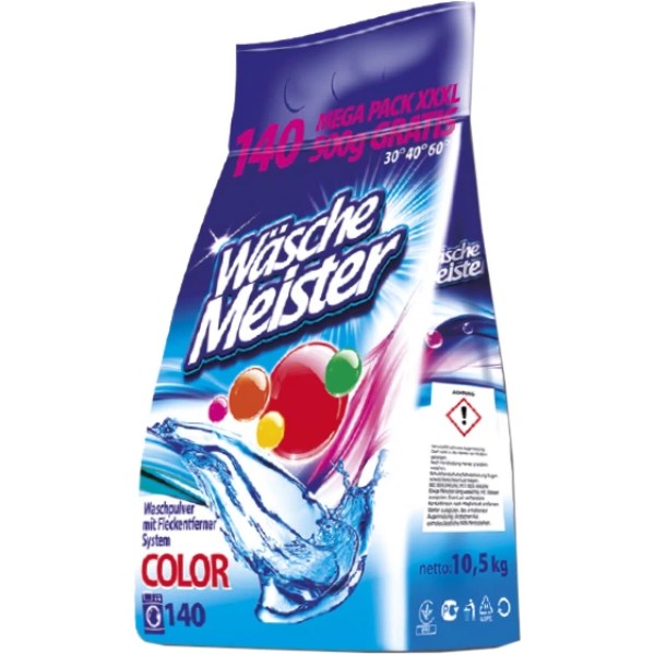 Фото - Стиральный порошок Wasche Meister Color 10,5 кг (4260418935936)