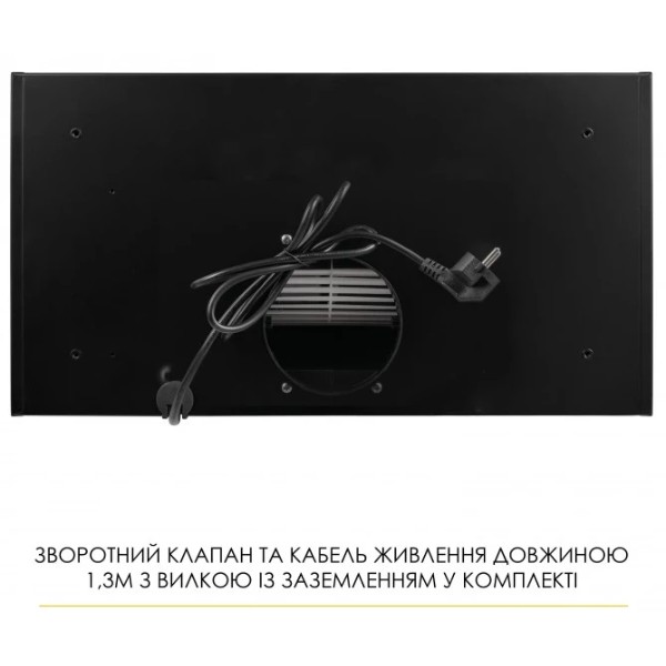 Фото - Витяжка вбудована Weilor LUNA WBG 55 BLACK SILENCE