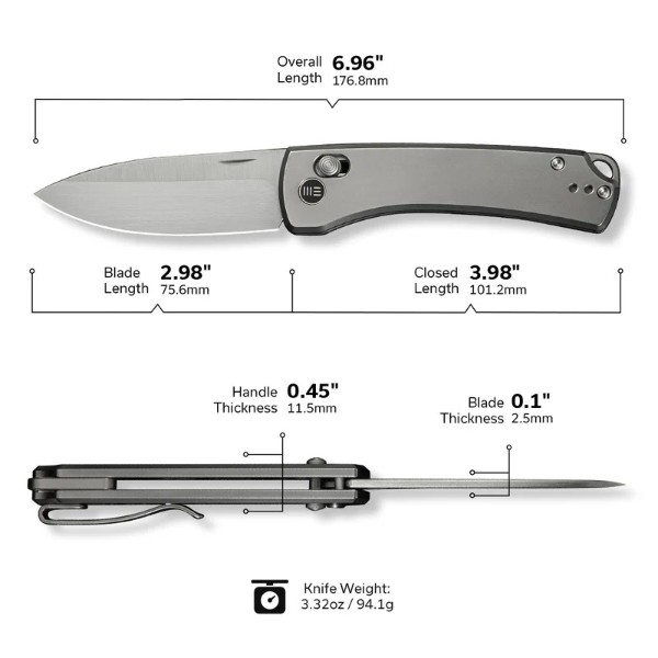 Фото - Нож туристический Weknife WE22046-2