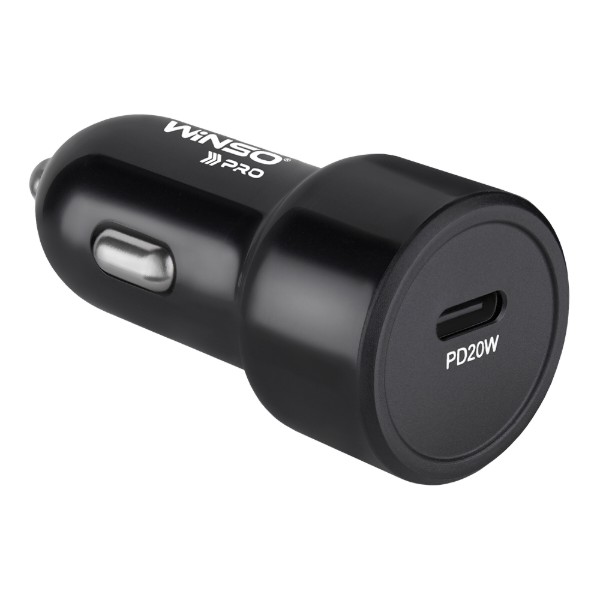 Фото - Автомобильное зарядное устройство Winso PRO PD20W USB-C (222020) Фото - Автомобильное зарядное устройство Winso PRO PD20W USB-C (222020)