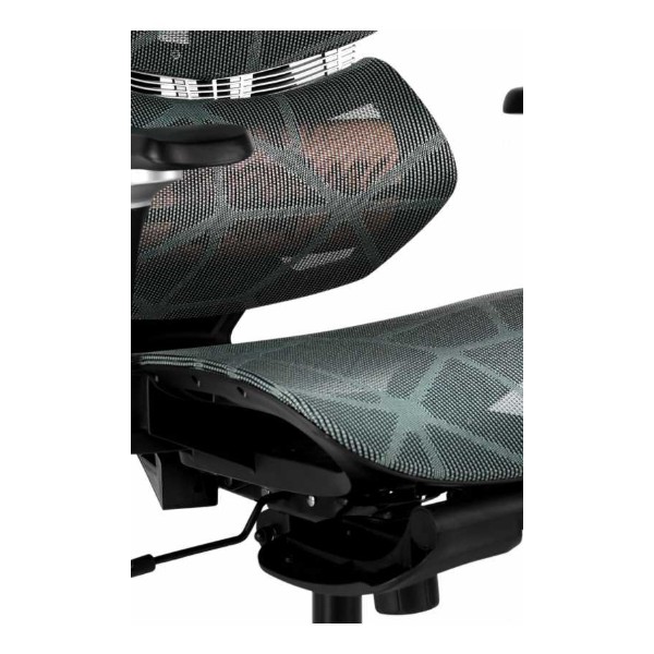 Фото - Крісло для геймерів GT Racer X-7002 Black/Black/Green (Massage)