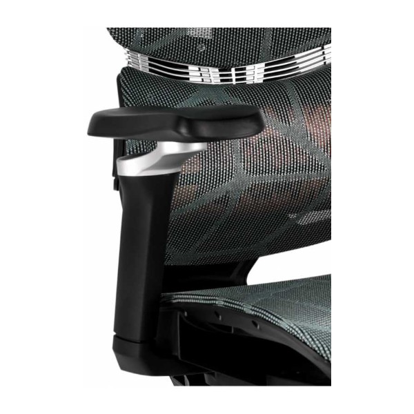 Фото - Крісло для геймерів GT Racer X-7002 Black/Black/Green (Massage)