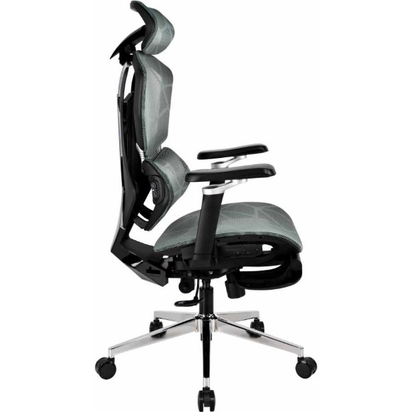 Фото - Крісло для геймерів GT Racer X-7002 Black/Black/Green (Massage)