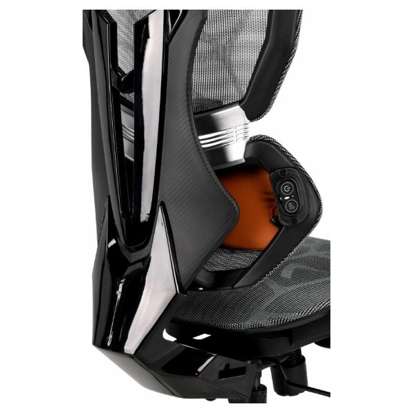 Фото - Крісло для геймерів GT Racer X-7002 Black/Black/Green (Massage)