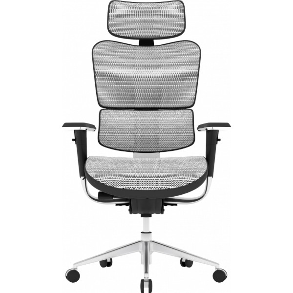 Фото - Кресло офисное GT Racer X-702 Light Gray (W17-1)