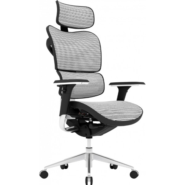Фото - Кресло офисное GT Racer X-702 Light Gray (W17-1)