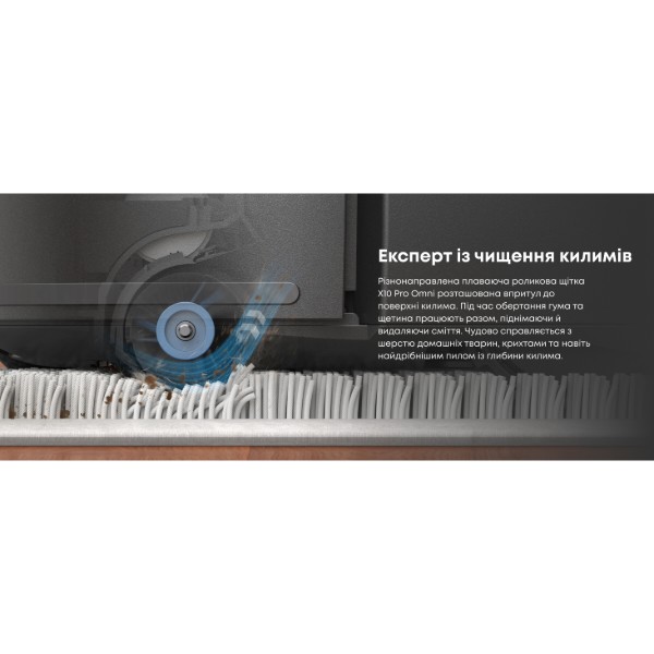 Фото - Робот-пилосос миючий EUFY X10 Pro Omni Black (T2351G11)