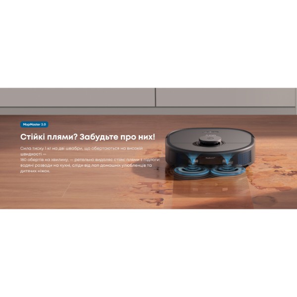 Фото - Робот-пилосос миючий EUFY X10 Pro Omni Black (T2351G11)