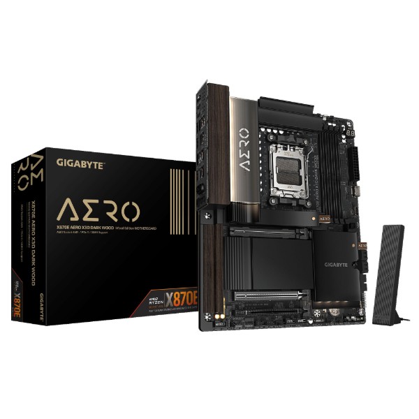 Фото - Материнська плата Gigabyte X870E AERO X DK WOOD