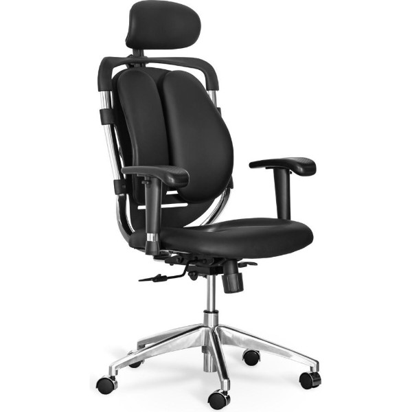 Фото - Кресло офисное Mealux Mentor Duo Black (Y-550 KB Duo)