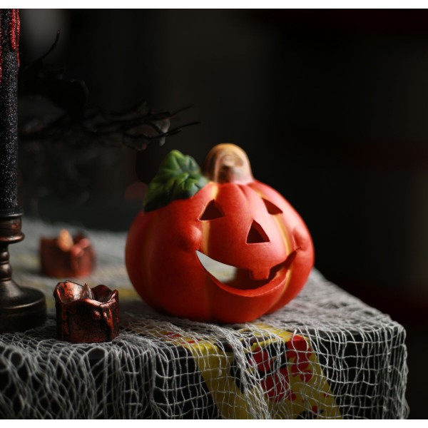 Фото - Подсвечник YES! Fun Хэллоуин Happy pumpkin 10 см (974191)