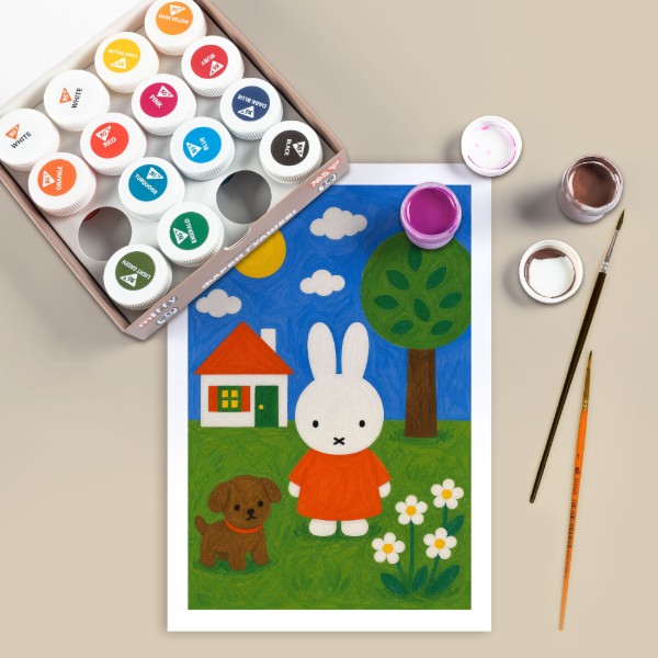 Фото - Краски YES Miffy 16 цв. 20 мл (230447)