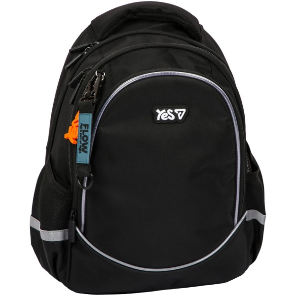 Фото - Рюкзак школьный YES S-116М Just Black (550377)