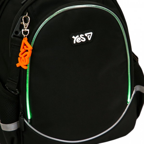 Фото - Рюкзак школьный YES S-116М Just Black (550377)