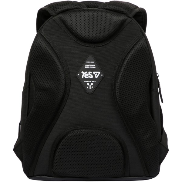 Фото - Рюкзак школьный YES S-116М Just Black (550377)