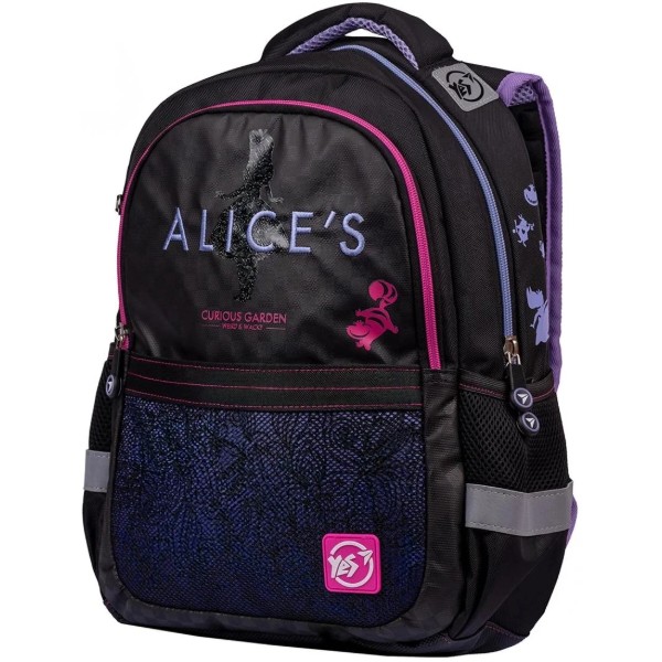 Фото - Рюкзак школьный YES S-53_Collection Alice in Wonderland 2 пр. (558601)