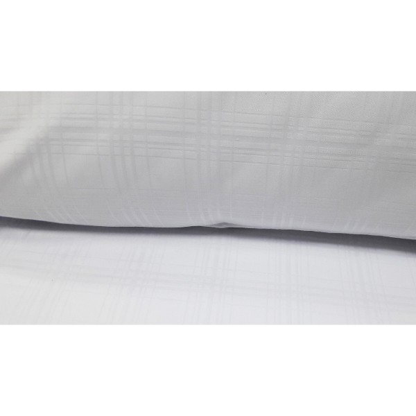 Фото - Комплект постельного белья Zastelli White/квадраты Кристалл Жаккард 2х150х215 Белый (15340)