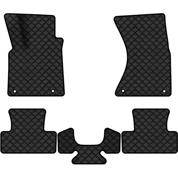 Фото - Коврики из экокожи в салон авто EVAtech ECO для Q5 (8R) Quattro Restyling Audi 2012-2017 1 поколение SUV USA AU42898CD5AV4BBLB