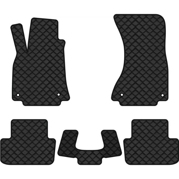 Фото - Коврики из экокожи в салон авто EVAtech ECO для A4 (B8) Audi 2008-2011 4 поколение Sedan USA AU31100C5AV4BBB