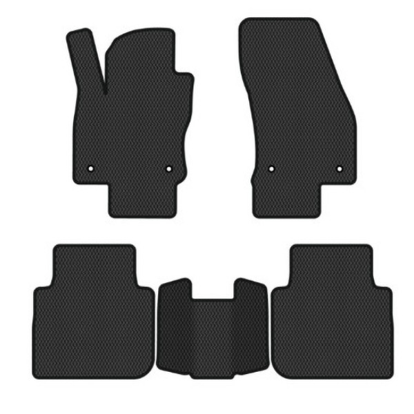 Фото - EVA коврики в салон авто EVAtech для Tiguan Allspace 5 seats Volkswagen 2016-2020 1 поколение SUV EU (VW13966CL5AV4RBB)