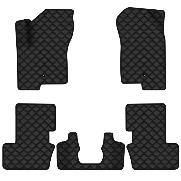 Фото - Килимки з екошкіри в салон авто EVAtech для Patriot (MK74) Jeep 2006-2011 1 покоління SUV USA (JP1760CD5LA2BBB)