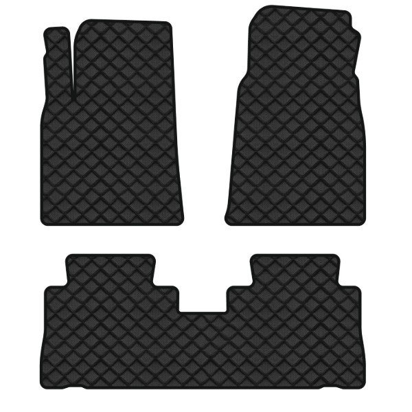 Фото - Килимки з екошкіри в салон авто EVAtech ECO для Captiva (C140) 7 seats AT Restyling Chevrolet 2011-2018 1 покоління SUV EU CT3172Z3BBB